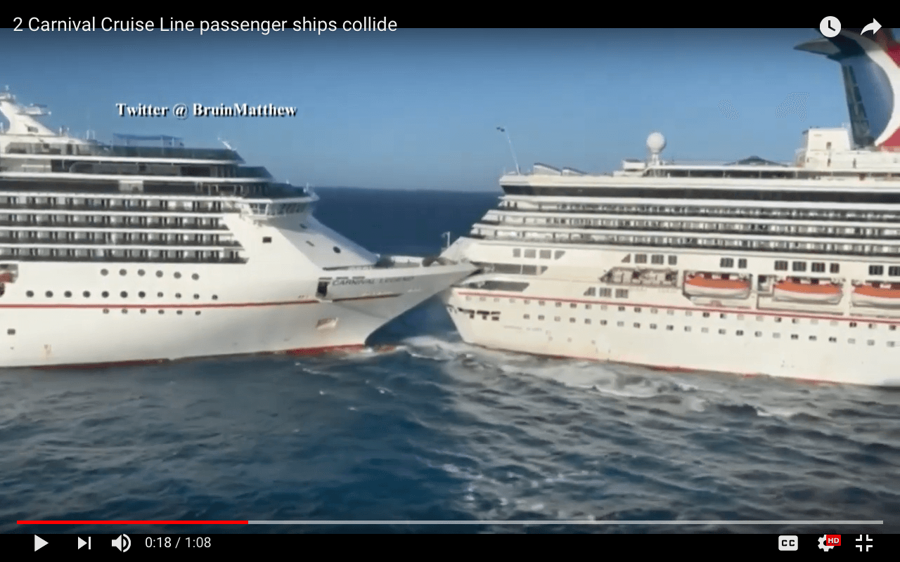 Two Carnival Cruise Ships Collide In Mexico News & Guts Media