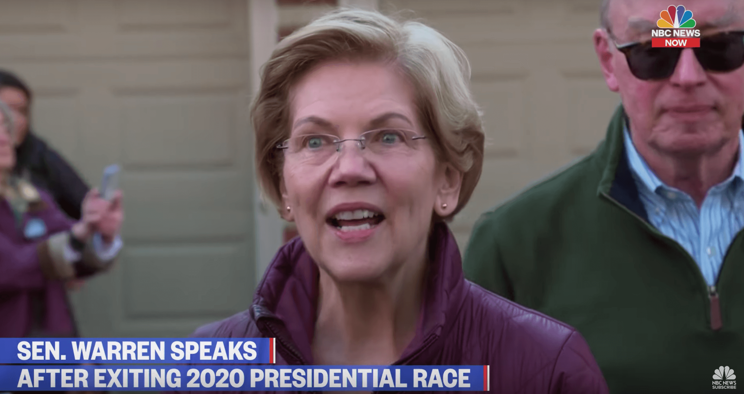 Warren Speaks To The Media After Withdrawing From Presidential Race News And Guts Media 