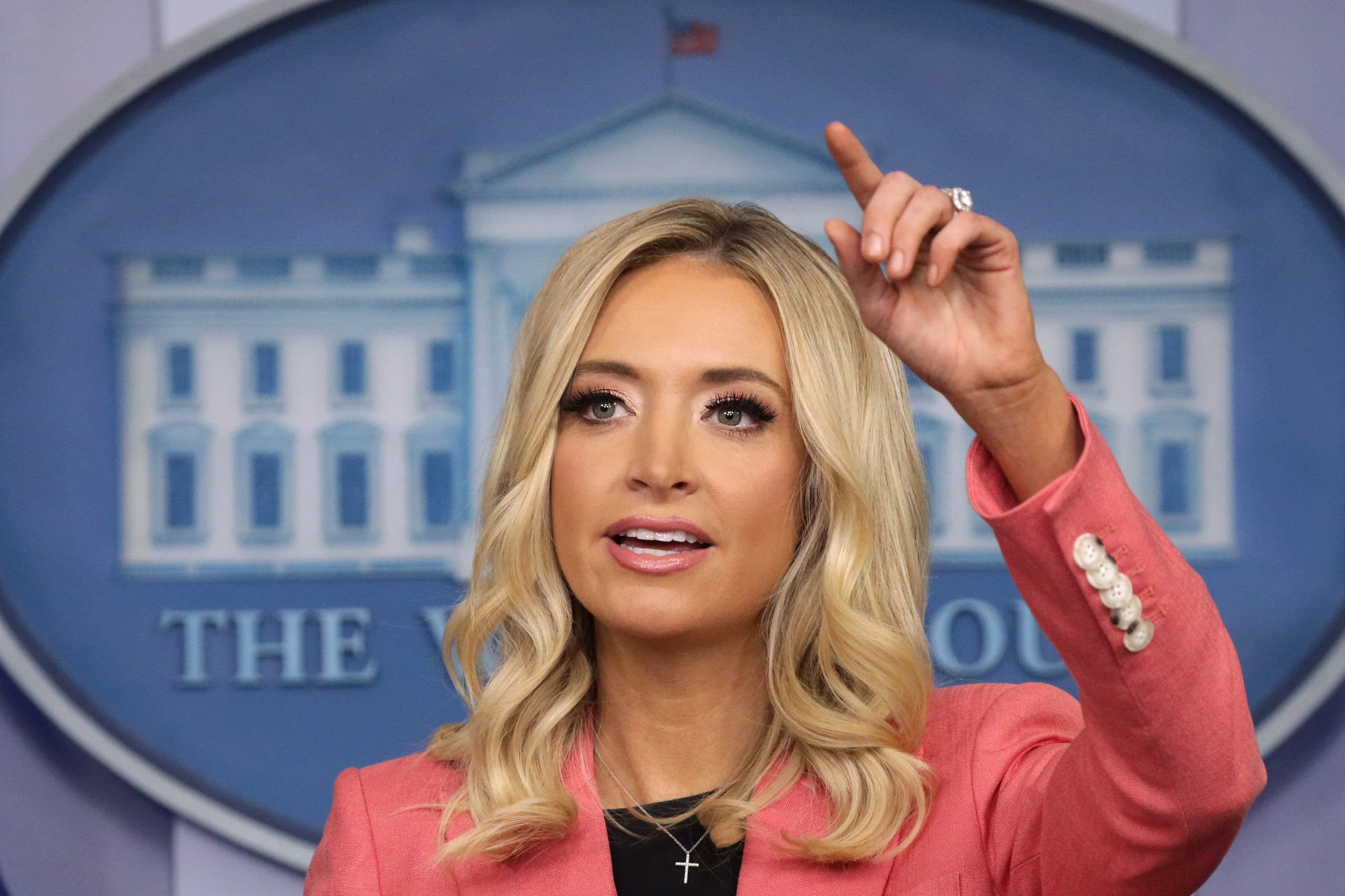 Kayleigh Mcenany Mocked For Saying She Never Lied As Wh Press Secretary 