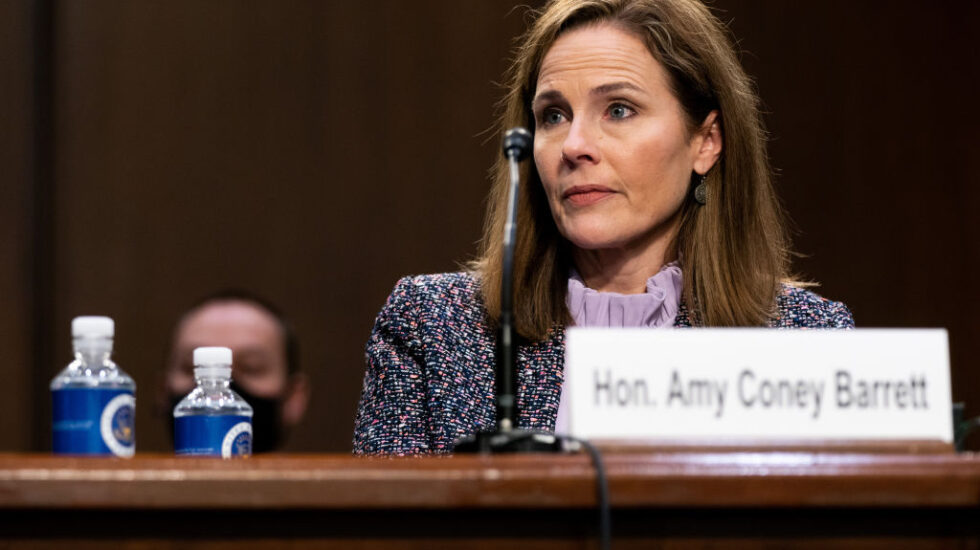 Senate Holds Confirmation Hearing For Amy Coney Barrett To Be Supreme Court Justice