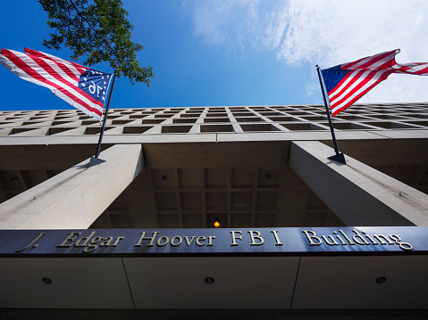 J. Edgar Hoover FBI Building, Washington DC.